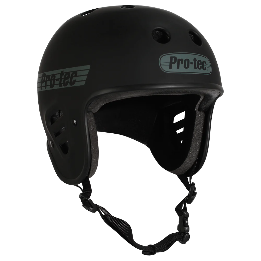 Protec Full Cut Cert Matt Blk Xs