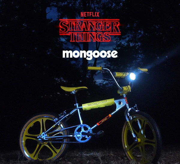 Mongoose bmx stranger things hotsell