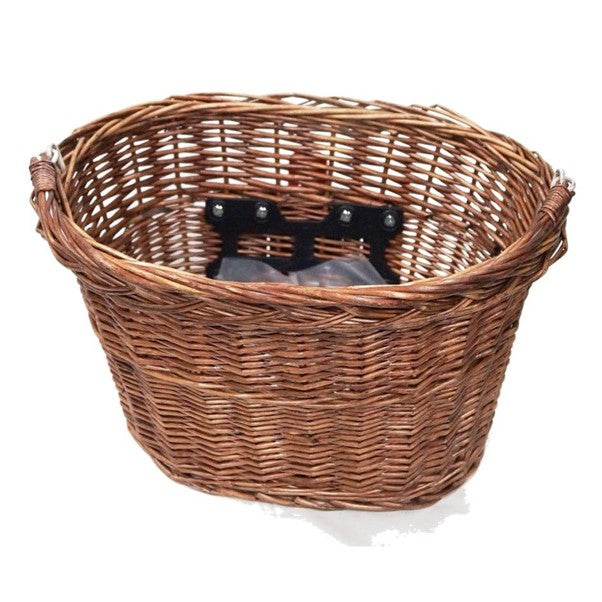 Basket Front Q/r Wicker Oval