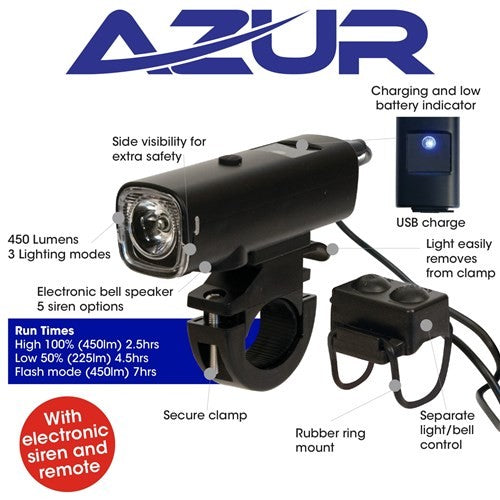 Light Azur Saturn