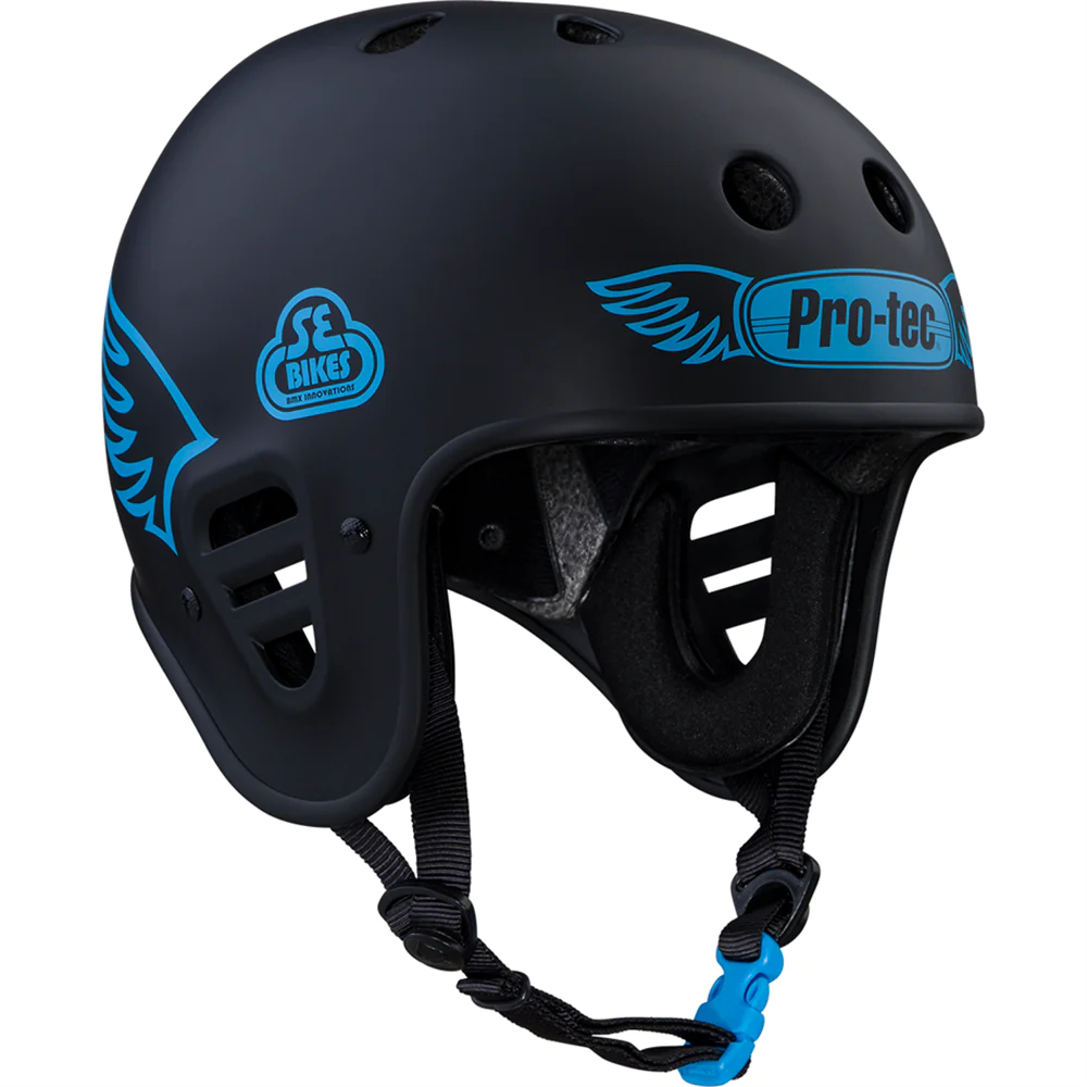 Helmets Pro-tec Full Cut Se Bikes [size:med 56-58cm Colour:black]