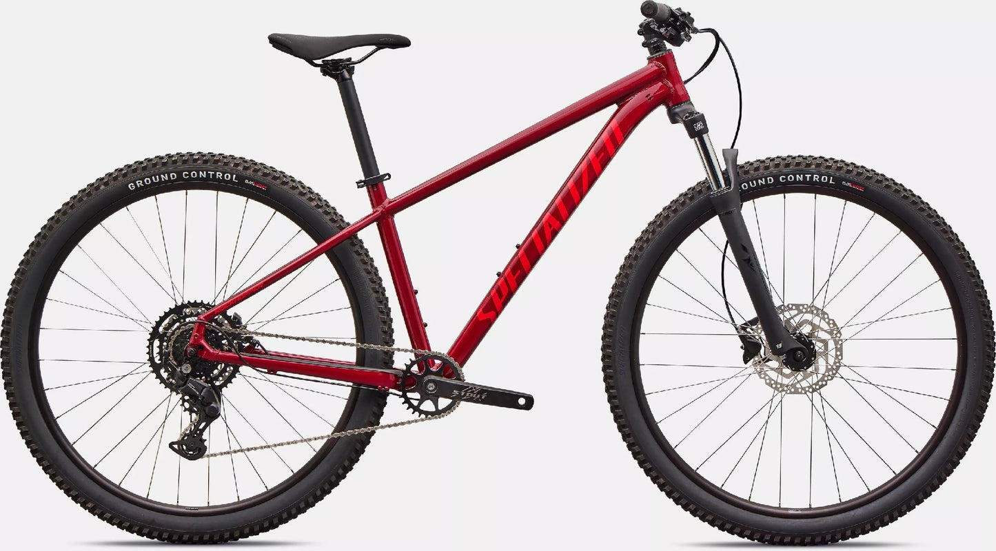 2026 Specialized Rockhopper Sport 27.5" [size:sm Colour:gloss Maroon/deep Orange]