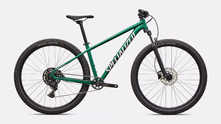 2026 Specialized Rockhopper Sport 27.5" [size:med Colour:pine Green/desert Rose]