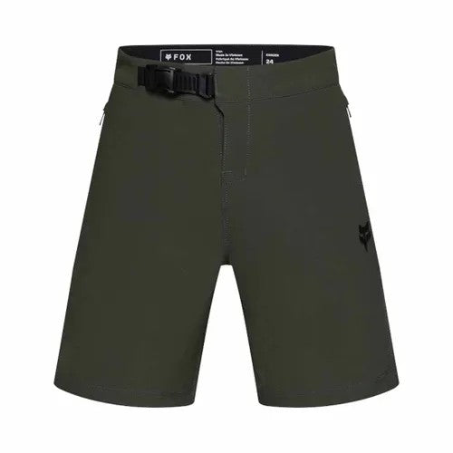 Fox Youth Ranger Lined Mountain Bike Shorts [size:24 Colour:ivy]