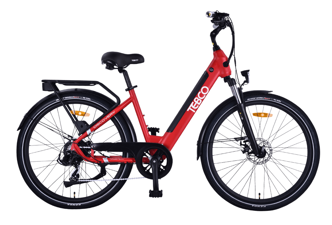 Tebco Discovery Electric Bicycle [colour:red]