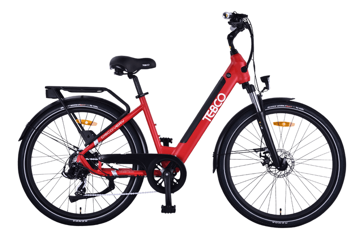 Tebco Discovery Electric Bicycle [colour:red]