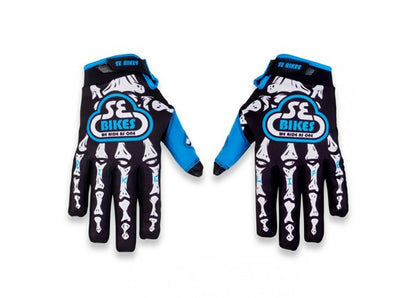 Gloves Se Bikes X Crushed Skeleton Bike Life [size:lge Colour:black] 