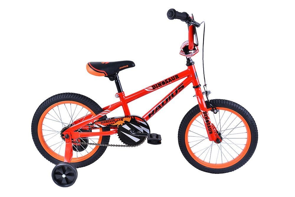 2022 Radius Dinosaur 16 Inch [colour:gloss Red/black/orange]