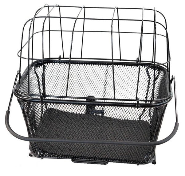 Rear Pet Basket With Clip In Lid 380mm X 280mm X 360mm 
