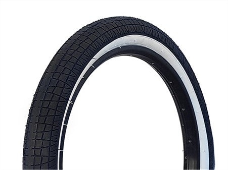 Drs Innova Tyre-vise 20" Tyre [colour:black/white Tyre Bead:wire Width:2.40"]