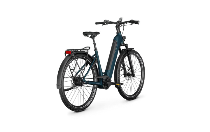 2026 Kalkhoff Entice 3 Excite Belt Electric Trekking Bike [size:sm Colour:dark Springs Green Matt]