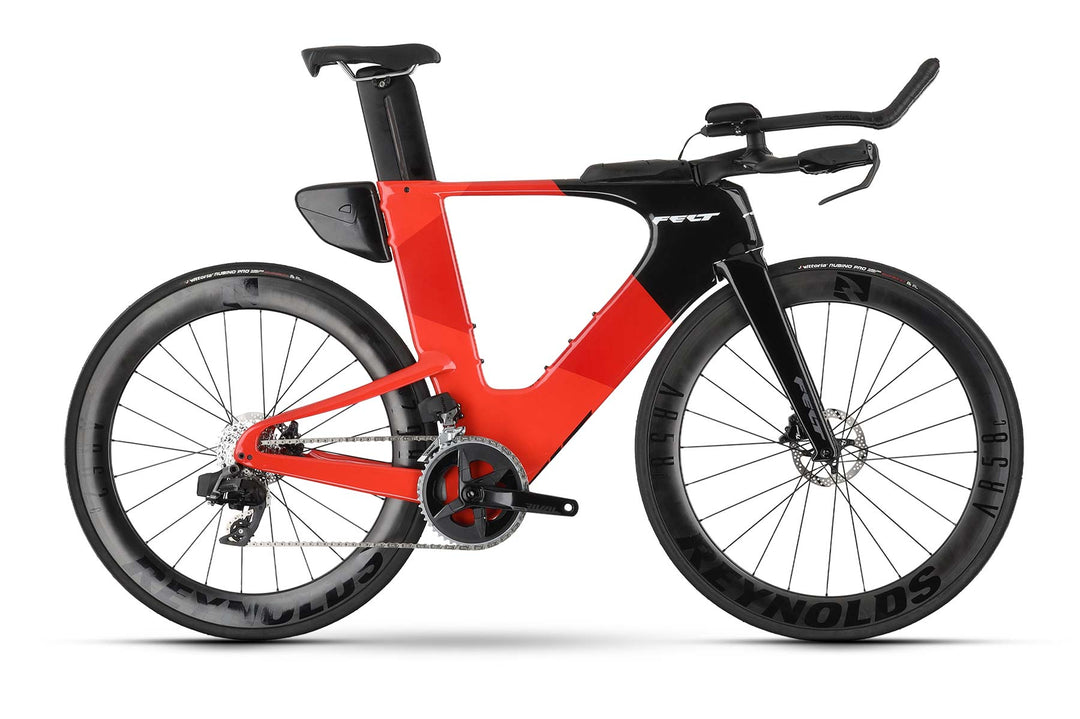 Felt Iax Advanced Rival Etap Axs Triathlon Bike [size:sm 51cm Colour:hibiscus]