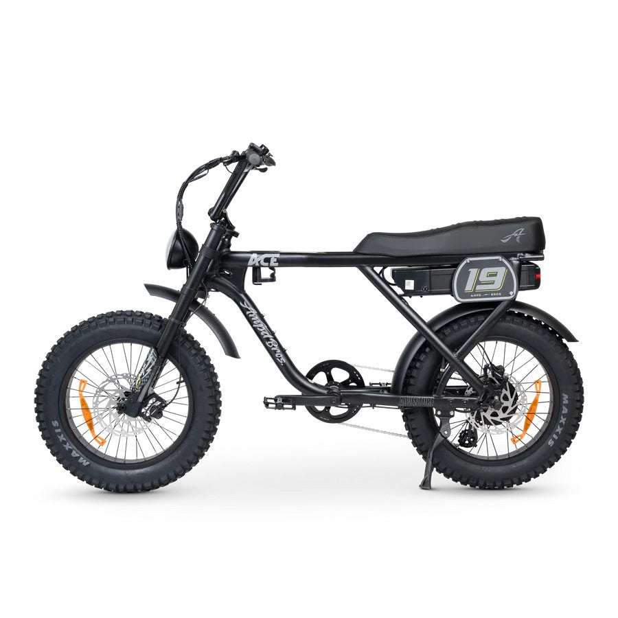 Ampd Bros Ace Adventure S5 Fat Tyre Electric Bike [size:one Size Colour:matte Black]