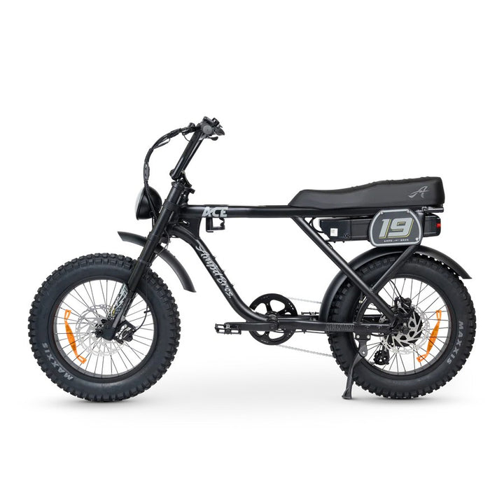 Ampd Bros Ace Adventure S5 Fat Tyre Electric Bike [size:one Size Colour:matte Black]