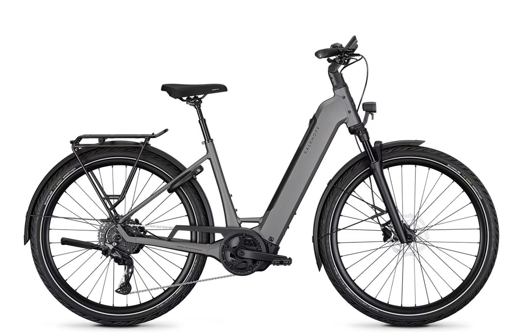 2026 Kalkhoff Endeavour 3 Excite Electric Bike 600wh [size:small Colour:jet Grey]