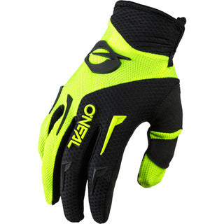 Oneal Element Youth Gloves [size:yth 3-4 Sm Colour:black/yellow] 