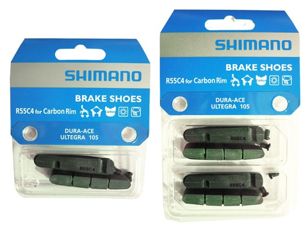 Brake Shoe Inserts Shimano Carbon Rims R55c4
