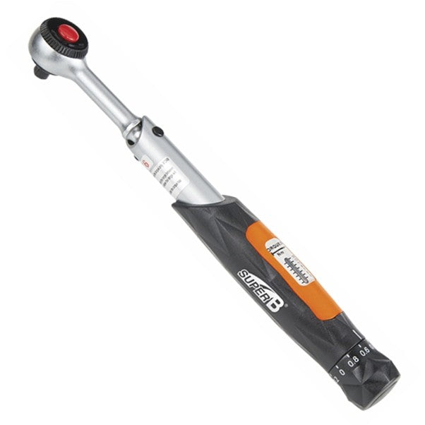 Super B Torque Wrench 1/4" Drive 2-15nm