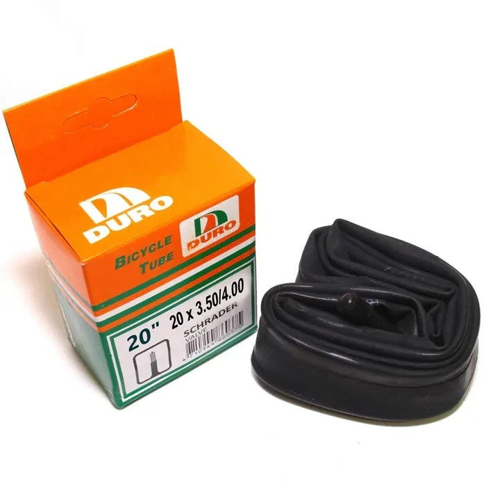 Duro 20" Tube [size:3.50"-4.00" Valve:schrader Valve Lgh:32mm]