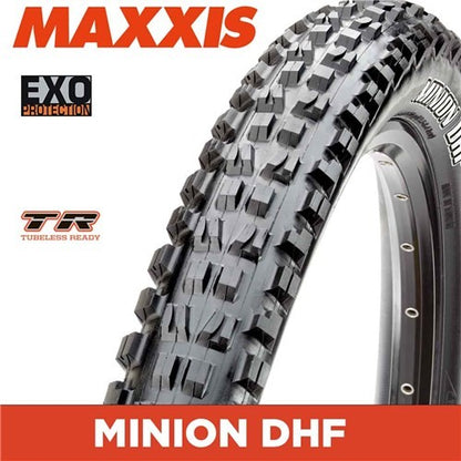 Maxxis Minion Dhf 29" Tyre [width:2.50" Technology:exo, Tr Tyre Bead:folding]