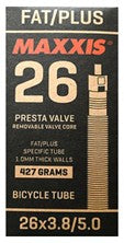 Maxxis 26" Tube [valve:presta Size:3.8-5.0] 