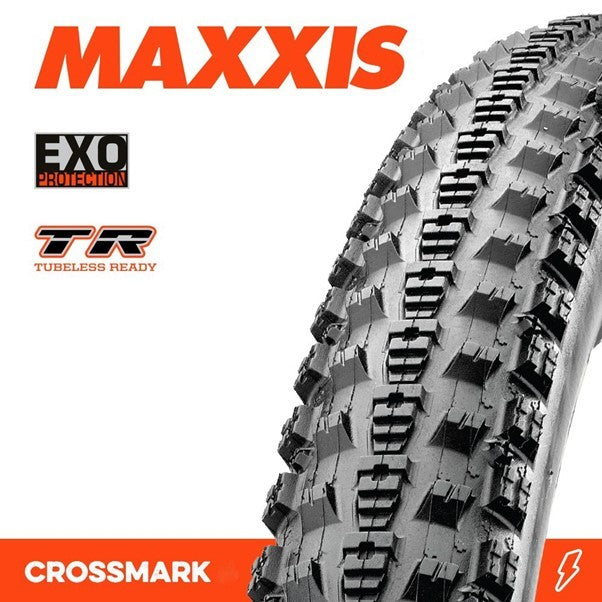 Maxxis Crossmark 27.5" Tyre [wdth:2.10 Technology:exo, Tr Tyre Bead:fold] 