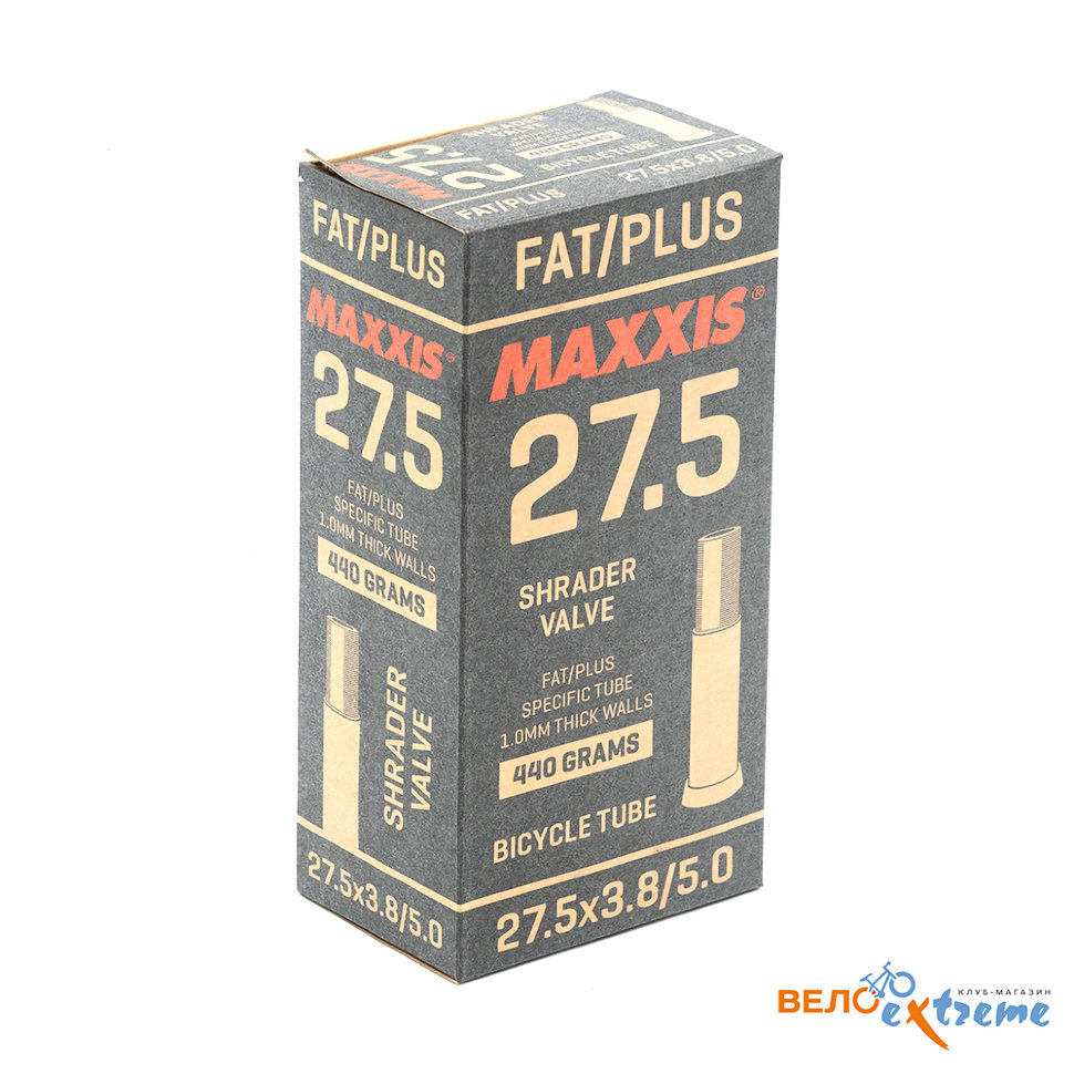 Maxxis 27.5" Fat Tube [size:3.80-5.00" Valve:schrader Valve Lgh:32mm]
