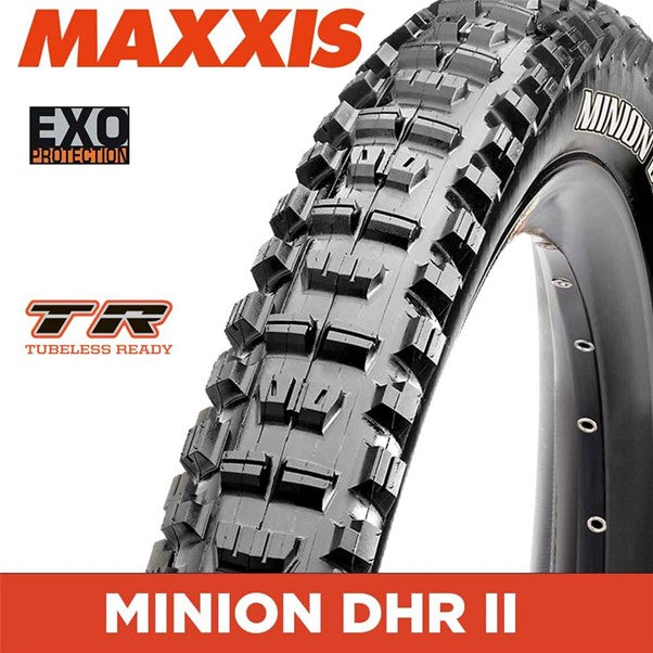 Maxxis Minion Dhr Ii 27.5" Tyre [wdth:2.40 Technology:exo, Tr Tyre Bead:folding] 