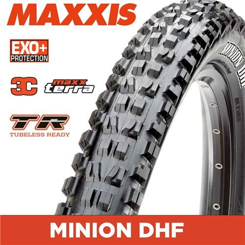 Maxxis Minion Dhf 29" Tyre [width:2.50 Technology:3c Maxx Terra, Exo+, Tr Tyre Bead:fold]