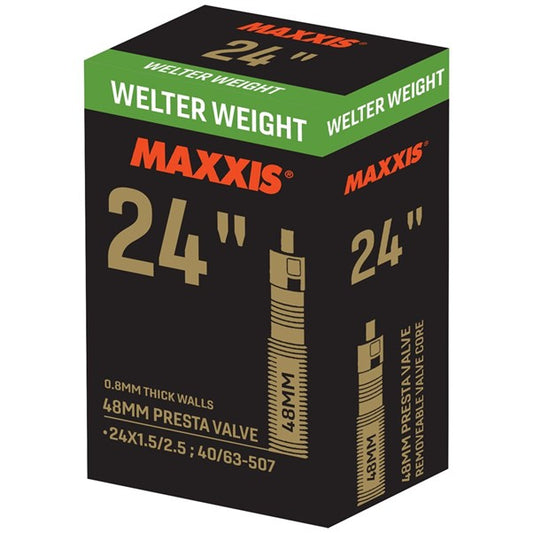 Maxxis Welter Weight 24" Tube [size:1.5"-2.5" Valve:presta Valve Lgh:48mm]