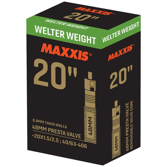 Maxxis 20" Welter Weight Tube [size:1.50"-2.50" Valve:presta Valve Lgh:48mm]