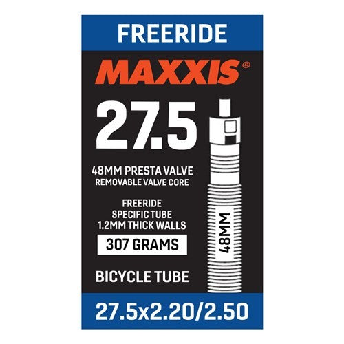 Maxxis Freeride 27.5" Tube [valve:presta Size:2.20-2.50] 