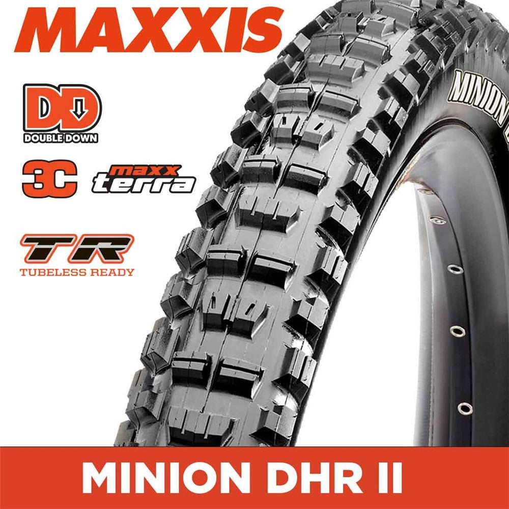 Maxxis Minion Dhr Ii Tyre [wdth:2.6 Technology:3c Maxx Terra, Tr, Dd Tyre Bead:folding]