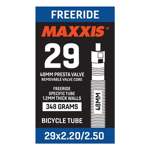 Maxxis Freeride 29" Tube [valve:presta Size:2.20-2.50] 