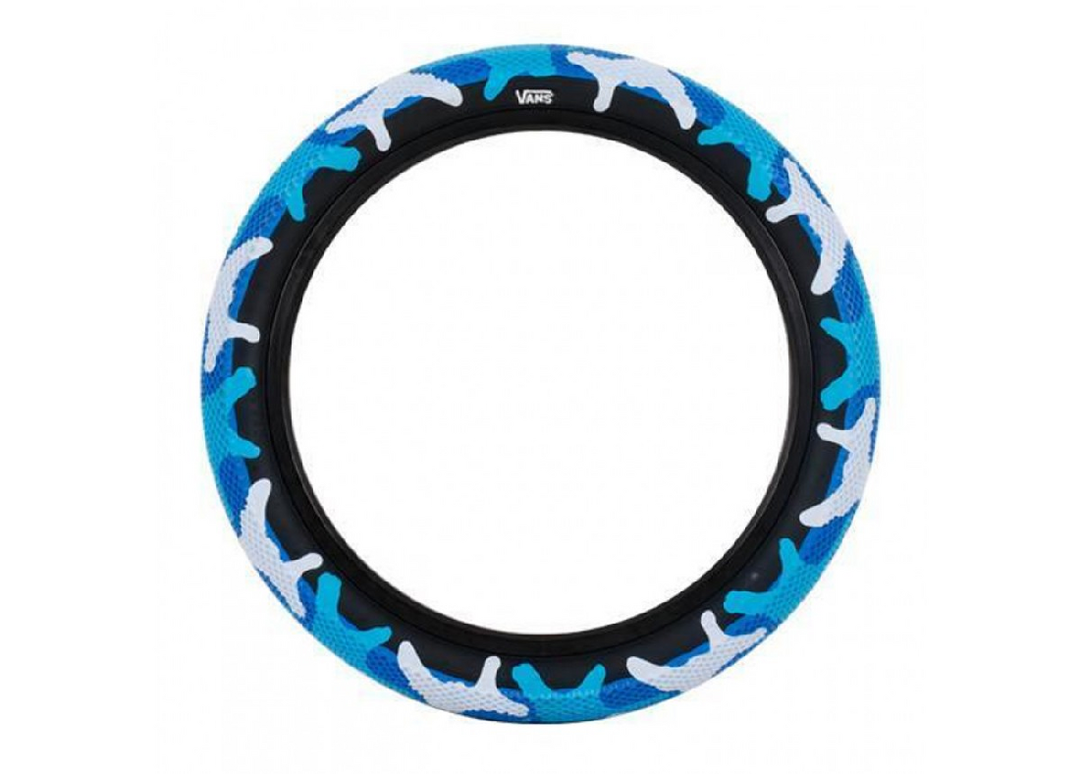 Cult Vans Waffle 20" Tyre [colour:blue Camo Tyre Bead:wire Width:2.40"] 