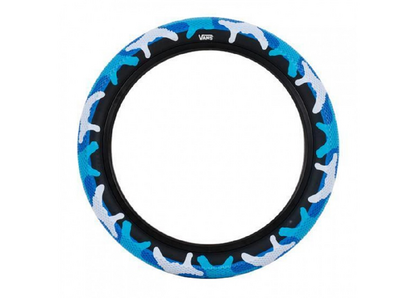 Cult Vans Waffle 20" Tyre [colour:blue Camo Tyre Bead:wire Width:2.40"] 