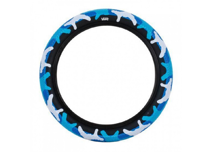 Cult Vans Waffle 20" Tyre [colour:blue Camo Tyre Bead:wire Width:2.40"] 