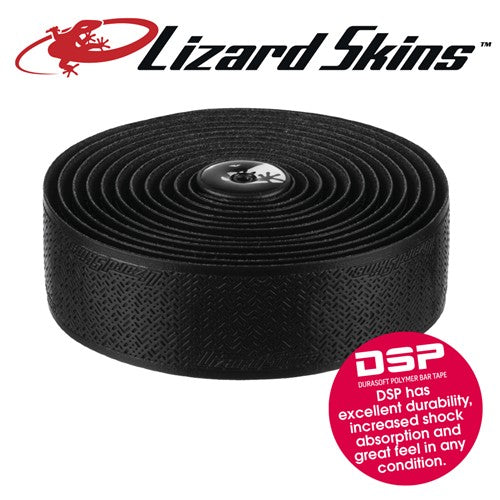 Bar Tape Lizard Skins V2 Dsp [size:3.2mm Colour:jet Black] 