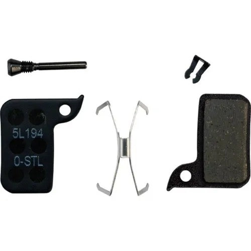Sram Asymmetric Disc Brake Pads [compound:organic/steel]