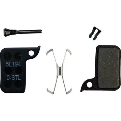 Sram Asymmetric Disc Brake Pads [compound:organic/steel]