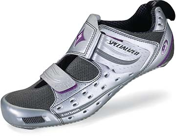Shoes Specialized Trivent Women Road [size:eu 37 Colour:silver/berry]