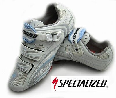 Shoes Specialized Pro Women Road [size:eu 38 Colour:white/silver] 