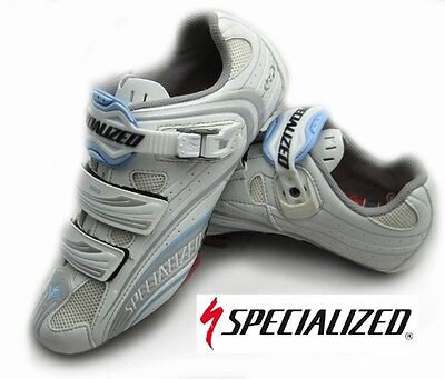 Shoes Specialized Pro Women Road [size:eu 38 Colour:white/silver]