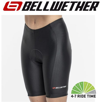 Bellwether Womens Short O2 Black Small [size:sm Colour:black]