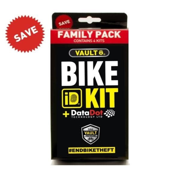 Vault Bike Id Kit [size:family Pack (4)]