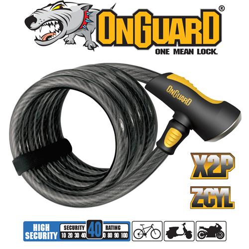 Locks Onguard Doberman Key [size:185cm X 12mm] 