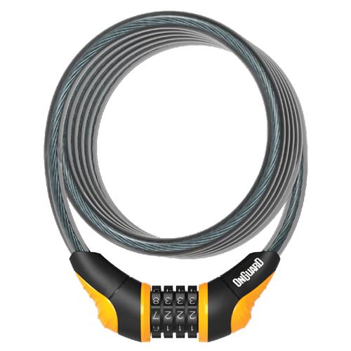 Onguard Neon Series Cable Combo Lock [size:8mm Lgth:120cm]