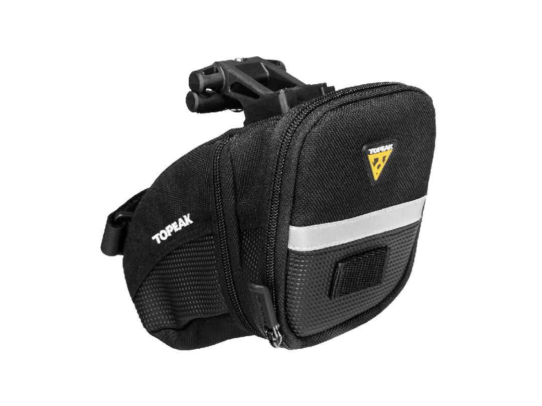Topeak Aero Wedge Pack Saddle Bag  W/ Fixer F25 [size:med Type:quickclick]