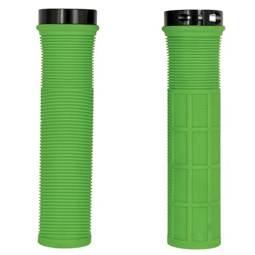 Qbp Mtb Lock On Grip [size:130mm Colour:lime]