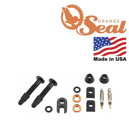Tubless Valve Stem Kit 60mm Orange Seal